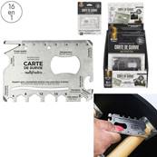 Carte de Survie Multifonction