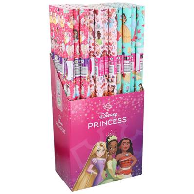 DISNEY Papier Cadeau Assortis 200 x 70 cm Princess