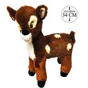 Peluche Daim 34 Cm Debout