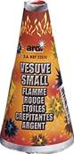 Vesuve Small fl.rouge/etoiles crep.Boite de 4