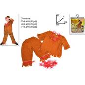 Costume Indienne 2-4/4-6/7-9 Ans