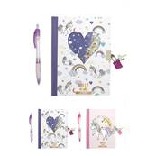 Carnet Secret et Crayon Licorne 