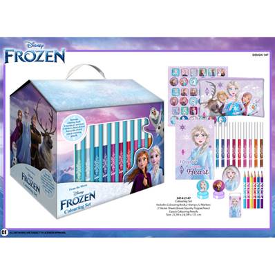 Maison de Coloriage Frozen - Reine des Neiges