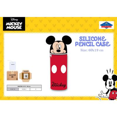Trousse Silicone Mickey 6 x 19 Cm