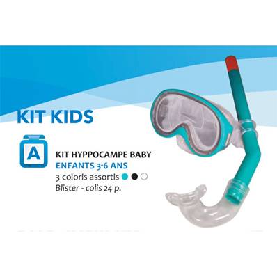 Kit Hippocampe Kids ( Couleur non contractuelle) 