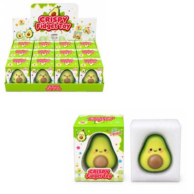 Boite Squishy Avocat Craquant - Crispy (cire craquante)