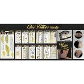 Bijoux Chic Tattoos Metallic 12 Assortis