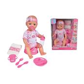 Nbb Poupon Rose 43Cm Boit Fait Pipi