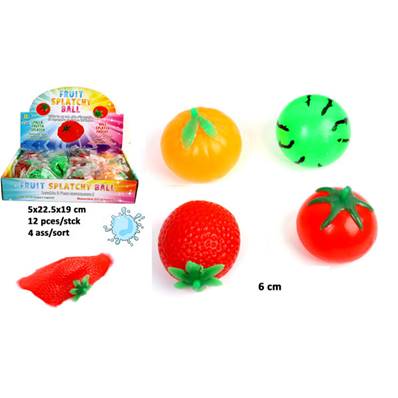 Balle Splash Fruits 6 cm