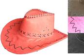 Chapeau Cowboy Feutrine 4 Couleurs