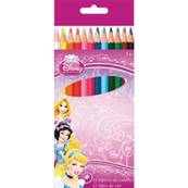 Set de 12 Crayons de Couleurs Princesse