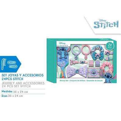 Ensemble Bijoux et Accessoires 24 Pièces Stitch