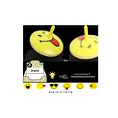Toupie Lumineuse Smiley 6 cm