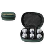 6 Mini Boules Petanque Sacoche 