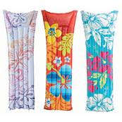 Matelas Imprime Fleurs Flamant Poisson