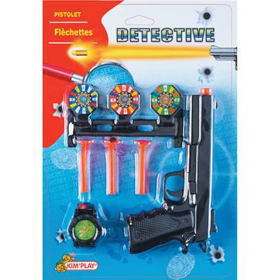 Pistolet avec 3 Cibles