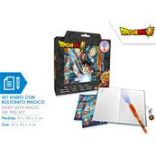 Carnet Secret avec Stylo à Encre Magique Dragon Ball Z