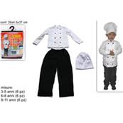 Costume Chef 3-5 Ans / 6-8 Ans / 9-11 Ans