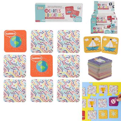 Cartes Educatives Je Developpe Ma Memoire x30