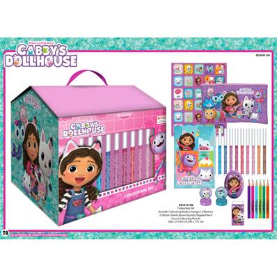 Maison de Coloriage Gabby's Dollhouse
