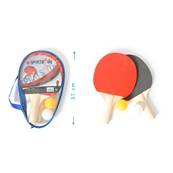 Etui Zip 2 Raquettes + 2 Balles ping pong