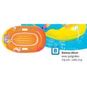 Bateau Enfant Décor 119 Cm Poignees