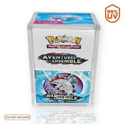 Protection Acrylique – 1/2 Display Booster Box Phoenix Shield© 99%