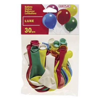 Sachet 30 Ballons à Gonfler Luxe      