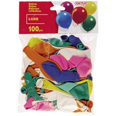 Sachet 100 Ballons à Gonfler Luxe 