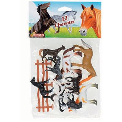 Set 12 Chevaux Luxe