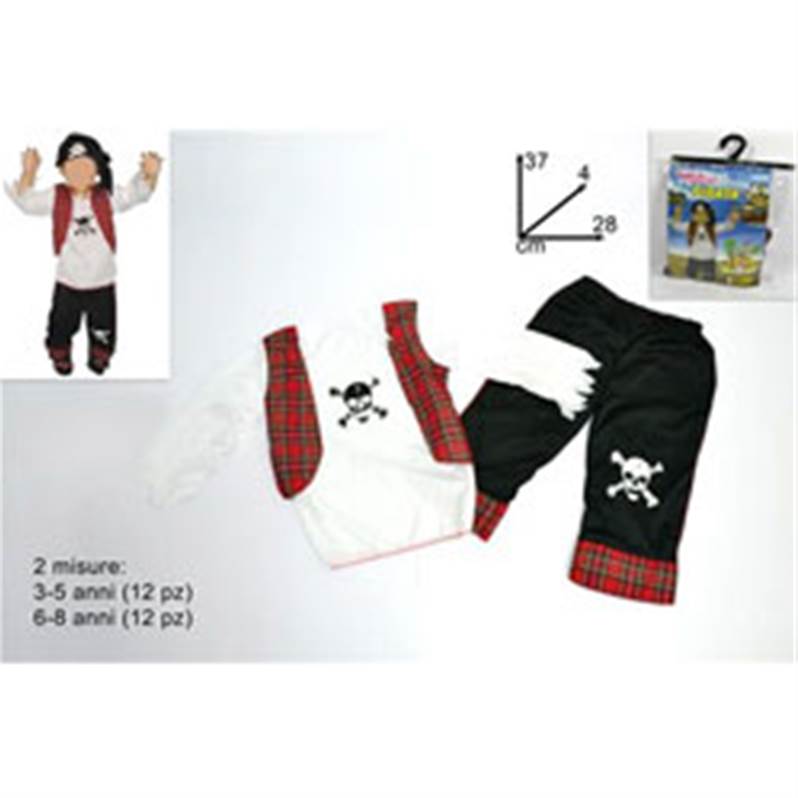 Costume Pirates 3-5 Ans / 6-8 Ans