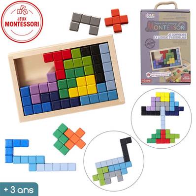 Puzzle En Bois Multi Forme