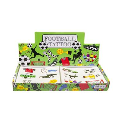 Feuille de Tatouage Football 12 x 11,5 Cm 