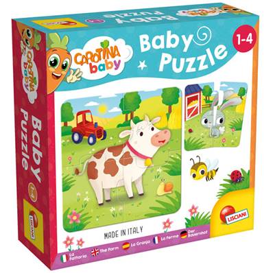 Carotina Baby Puzzles De La Ferme