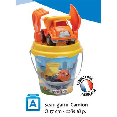 Seau Garni Decor Camion