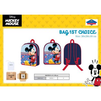 Sac à Dos Mickey 30 x 26 x 10 Cm
