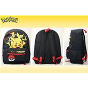 Sac à Dos Pokémon Noir ou Rouge 41 x 30 x 14 Cm 