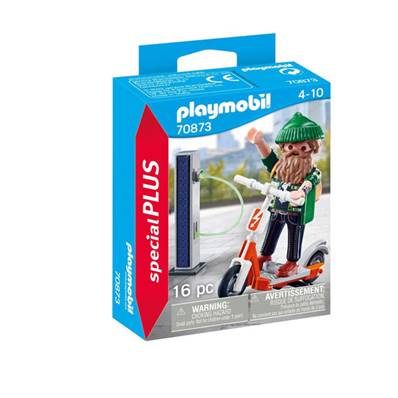 Playmobil Hipster avec Trottinette Elec