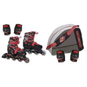 Rollers réglables du 33 au 36 avec sac et protections