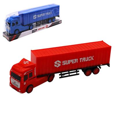 Coque Camion Container 23 Cm 4 Couleurs Assorties