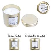 Bougie Pot Métal Dore Golden Dream PM