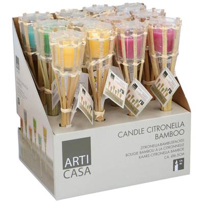 Bougie Torche Jardin Citronnelle 45g 8h