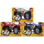 Boite Voiture Grandes Roues 15 x 9 x 10 Cm