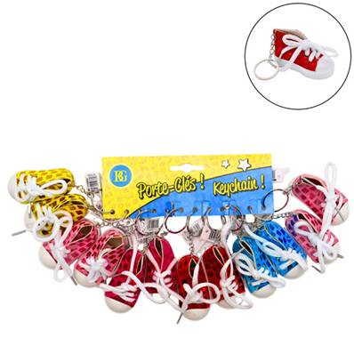 Porte Cles Chaussures Paillettes 8 Cm