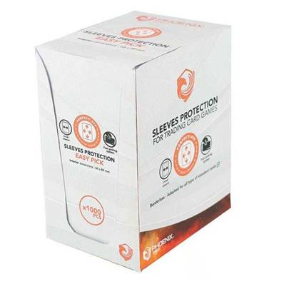 Distri-Speed Cards sleeves perfect-fit Easy Pick (X1000) Phoenix 99%