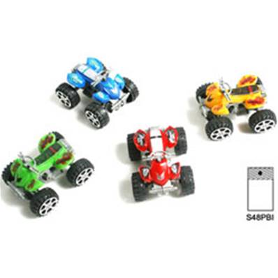 Sachet 48 Véhicules Quad 6,5 Cm