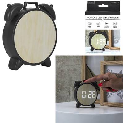 Horloge Led Style Vintage