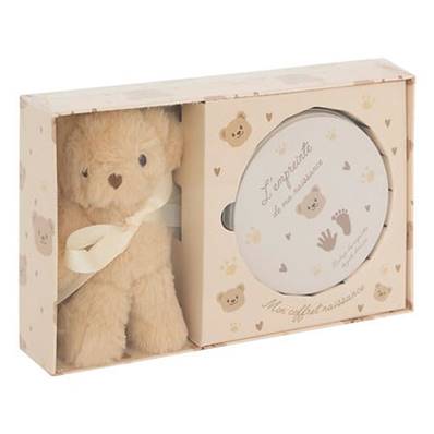 Coffret Moulage Empreinte et Ours Peluche