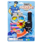 Blister Pistolet Fleches Menottes 28,5 x 19 Cm