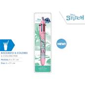 Stylo 6 Couleurs Stitch